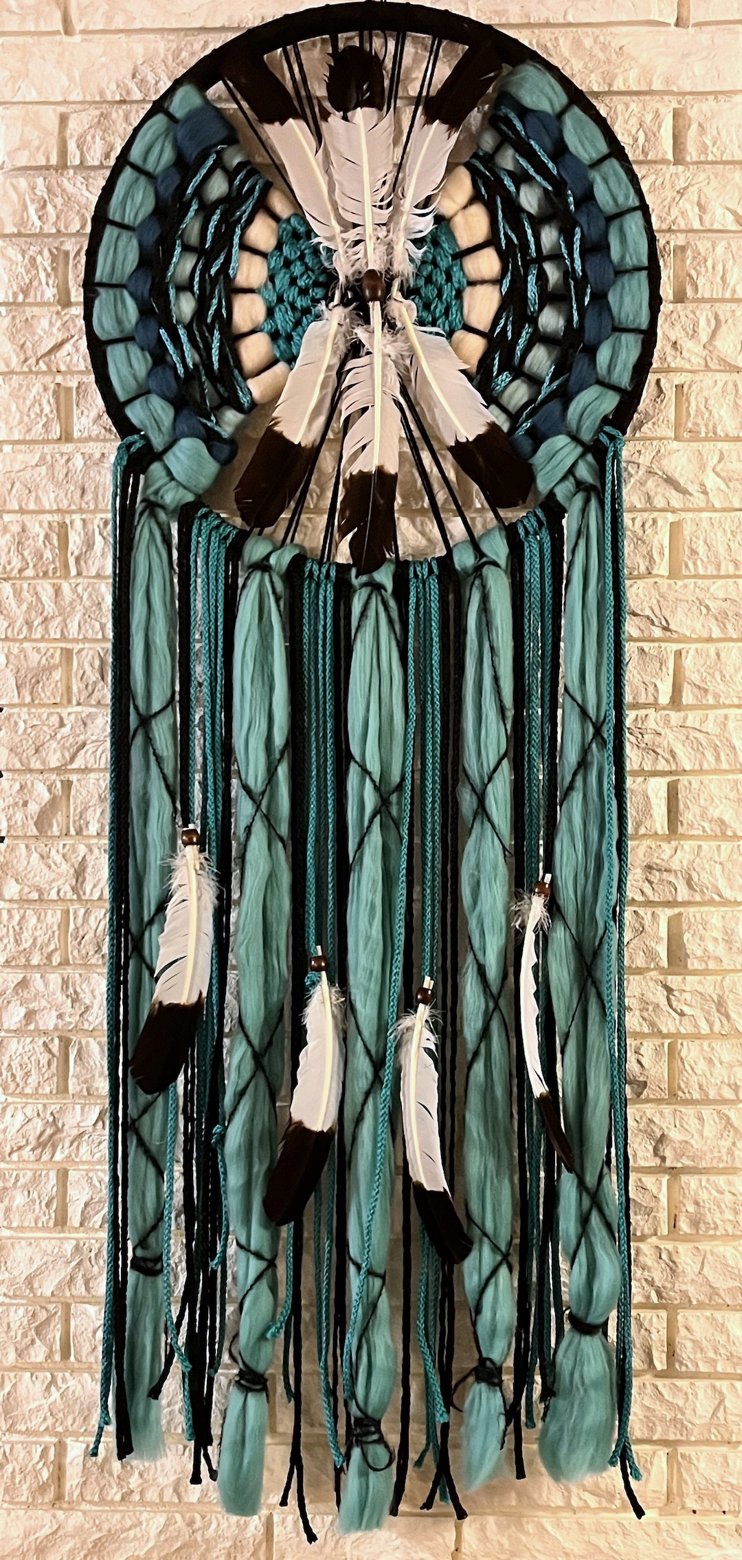 photo of the Eagle Feather Mandala